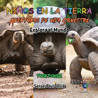 Book cover for Niños en la Tierra Aventuras de vida Silvestre - Explora el Mundo Tortoise - Ecuador