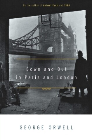 Cover of Down And Out In Paris And London