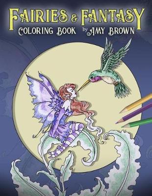 Book cover for Fairies & Fantasy Coloring Book