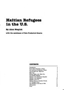 Book cover for Haitian Refugees in the Us, Mrg Report 52