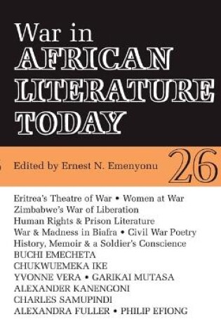Cover of ALT 26 War in African Literature Today