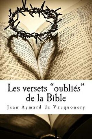 Cover of Les Versets Oublies de La Bible