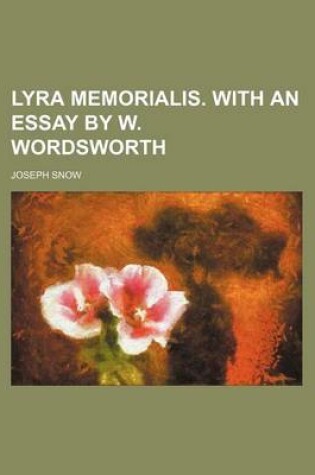 Cover of Lyra Memorialis. with an Essay by W. Wordsworth