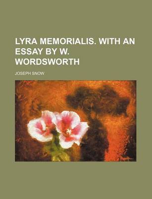 Book cover for Lyra Memorialis. with an Essay by W. Wordsworth