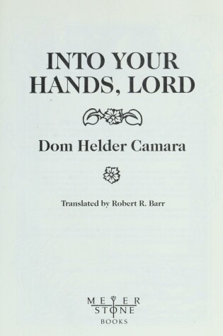 Cover of Into Your Hands, Lord