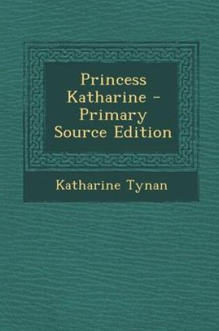 Cover of Princess Katharine