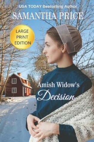 Cover of Amish Widow's Decision LARGE PRINT
