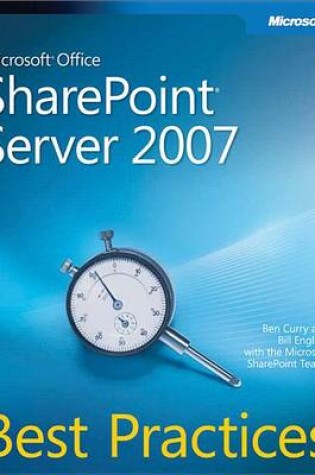 Cover of Microsoft(r) Office Sharepoint(r) Server 2007 Best Practices