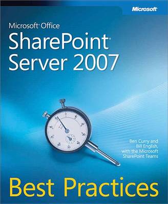 Book cover for Microsoft(r) Office Sharepoint(r) Server 2007 Best Practices
