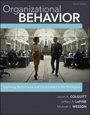 Book cover for Organizational Behavior: Improving Performance and Commitment in the Workplace