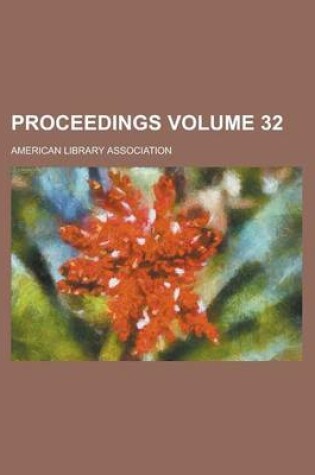 Cover of Proceedings Volume 32