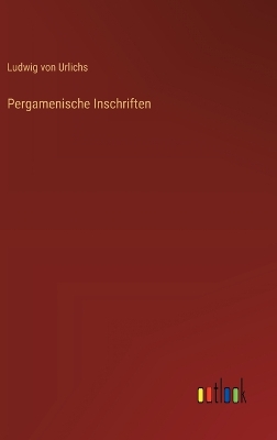 Book cover for Pergamenische Inschriften