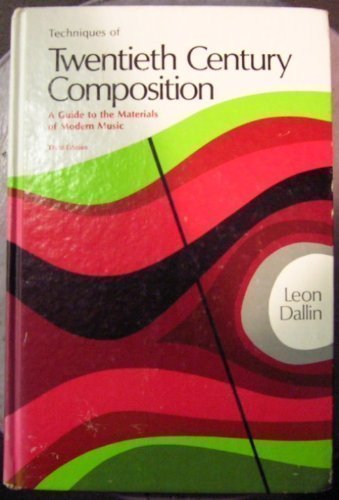 Book cover for Techniques in Twentieth Century Composition