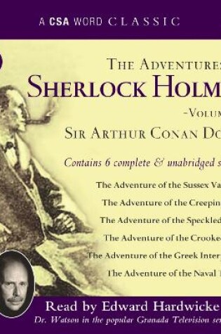 Cover of Adventures Of Sherlock Holmes V2  The