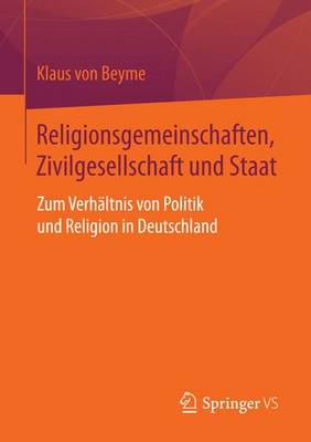 Book cover for Religionsgemeinschaften, Zivilgesellschaft Und Staat