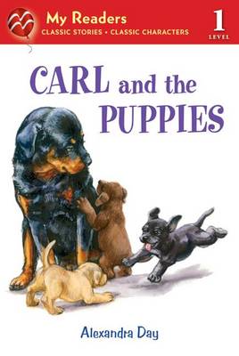 Book cover for Carl and the Puppies