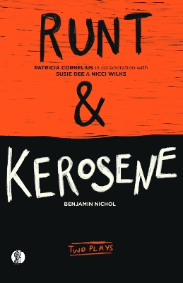 Book cover for RUNT & kerosene