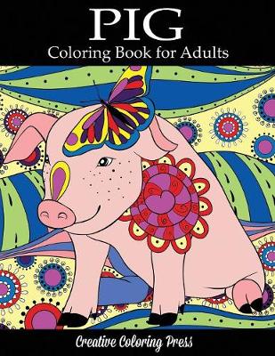 Book cover for Pig Coloring Book