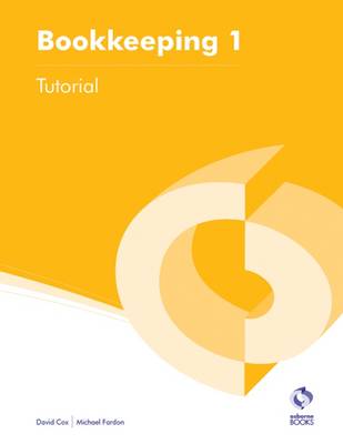 Book cover for Bookkeeping 1 Tutorial