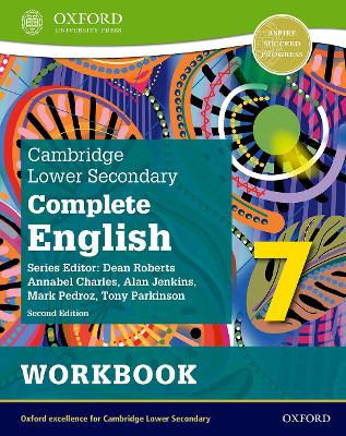 Cover of Cambridge Lower Secondary Complete English 7: Workbook (Second Edition)