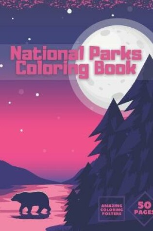 Cover of National Parks Coloring Book