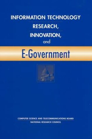 Cover of Information Technology Research, Innovation, and e-Government