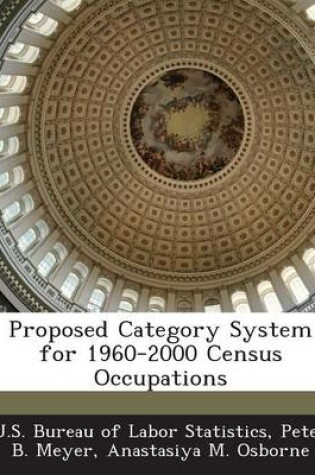 Cover of Proposed Category System for 1960-2000 Census Occupations