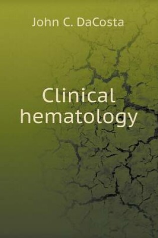 Cover of Clinical hematology