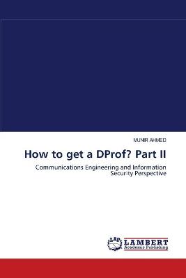 Book cover for How to get a DProf? Part II