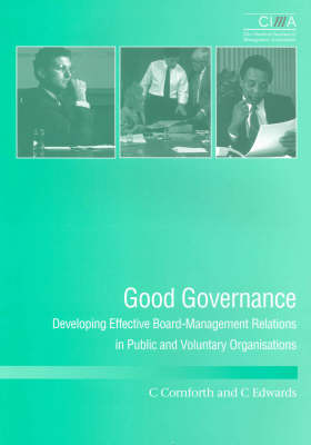 Book cover for Good Governance