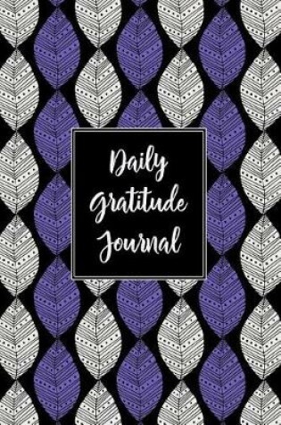 Cover of Gratitude Journal Abstract Leaves Pattern 10