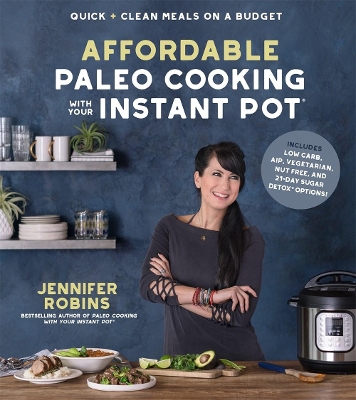 Book cover for Affordable Paleo Cooking with Your Instant Pot