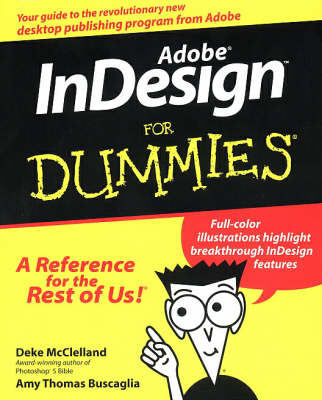 Book cover for Adobe Indesign For Dummies