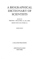 Book cover for A Biographical Dictionary of Scientists,