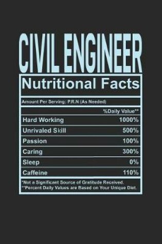 Cover of Civil Engineer Nutritional Facts