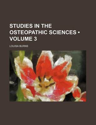 Book cover for Studies in the Osteopathic Sciences (Volume 3)