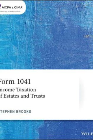 Cover of Form 1041