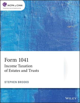 Cover of Form 1041