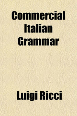 Cover of Commercial Italian Grammar