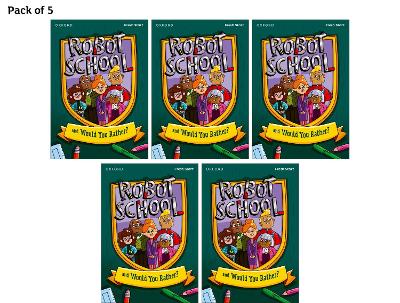 Book cover for Read Write Inc. Fresh Start Readers: Book 8: Robot School & Would You Rather? - Pack of 5