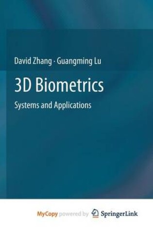 Cover of 3D Biometrics