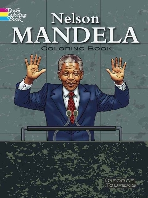 Book cover for Nelson Mandela Coloring Book