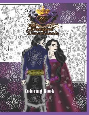 Cover of Vampire Descendants Coloring Book