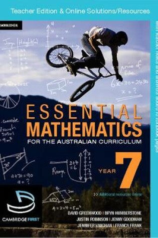 Cover of Essential Mathematics for the Australian Curriculum Year 7 Teacher Edition