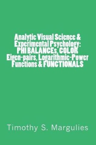 Cover of Analytic Visual Science & Experimental Psychology