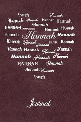 Book cover for Personalized Journal - Hannah