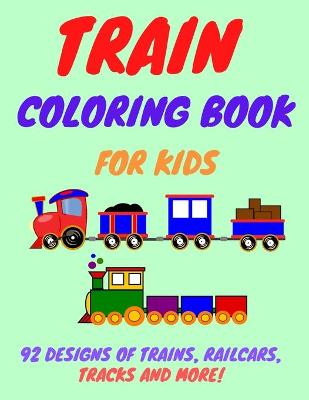 Cover of Train Coloring Book