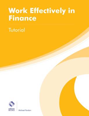 Book cover for Work Effectively in Finance Tutorial