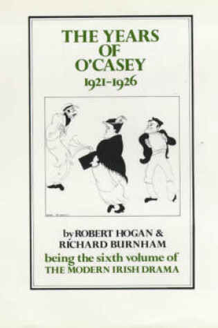 Cover of The Years of O'Casey, 1921-26