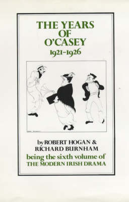 Book cover for The Years of O'Casey, 1921-26